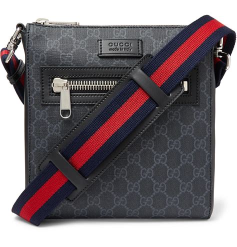 gucci gg messenger bag black|gucci messenger bag heren.